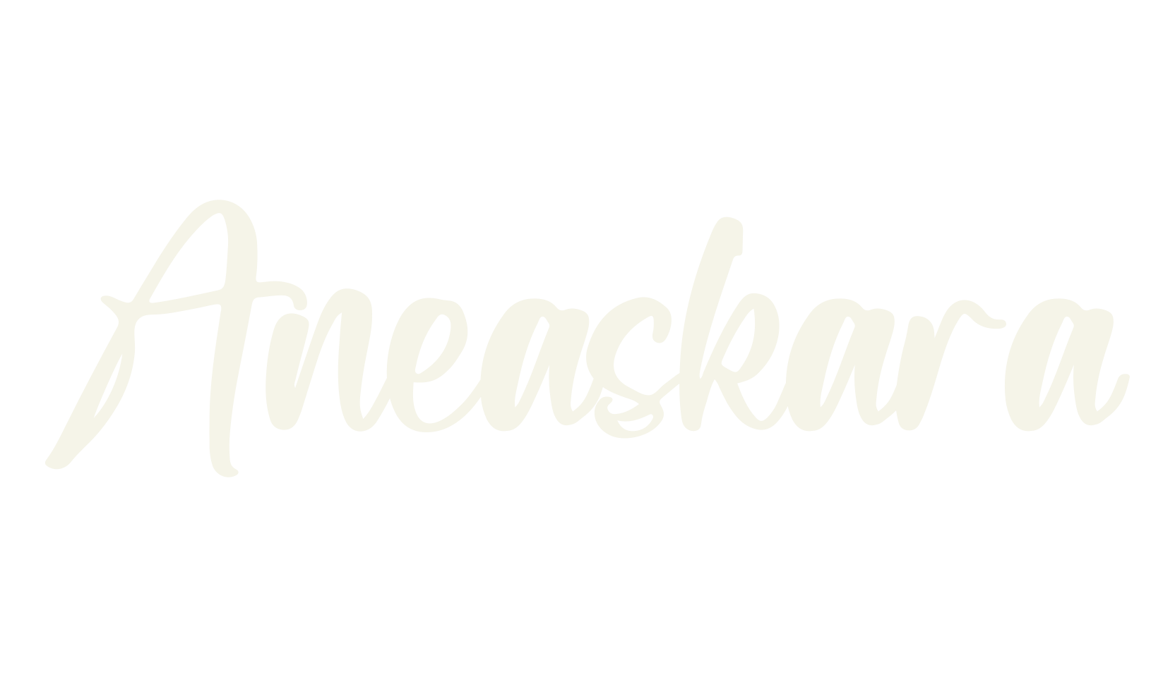 Aneaskara, calligraphy font preview