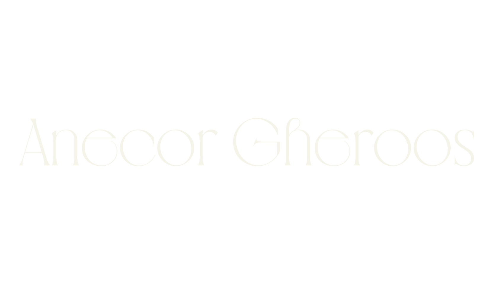 Anecor Gheroos, thin font preview