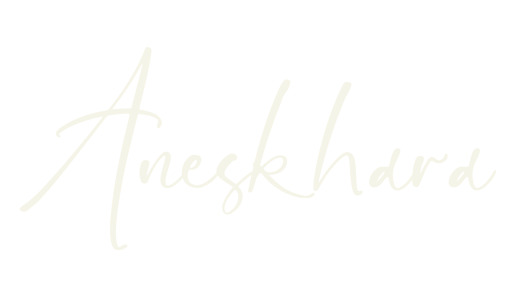 Aneskhara, calligraphy font preview