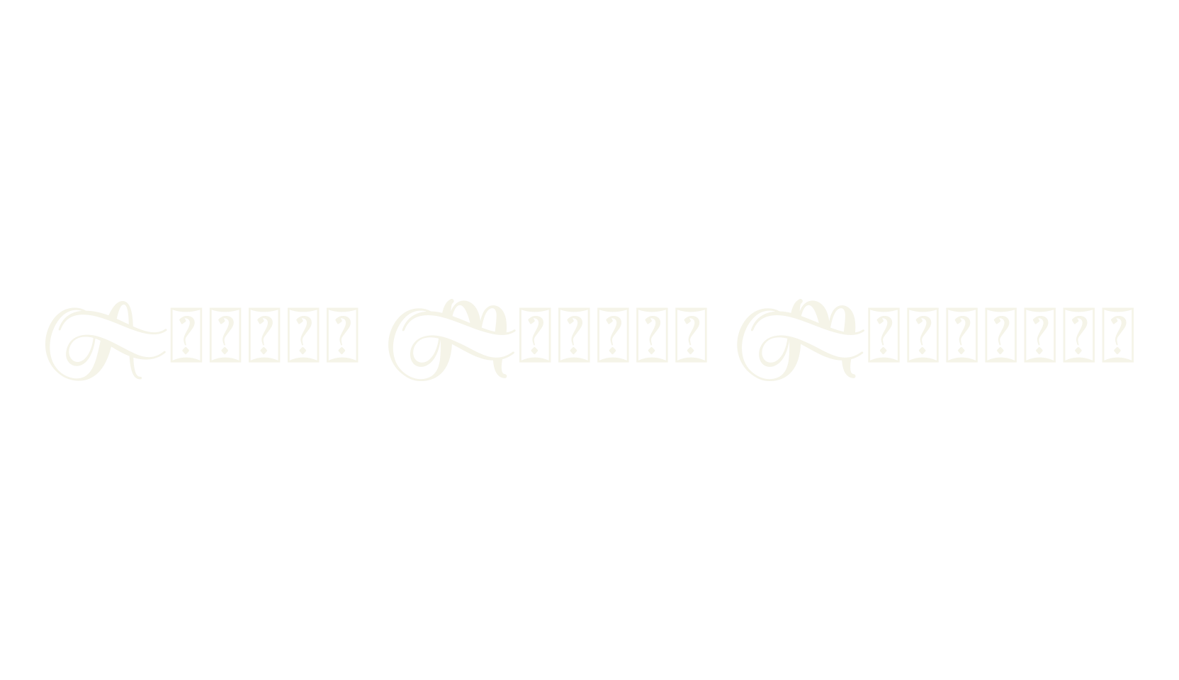Anesya Mother Monogram, flower font preview