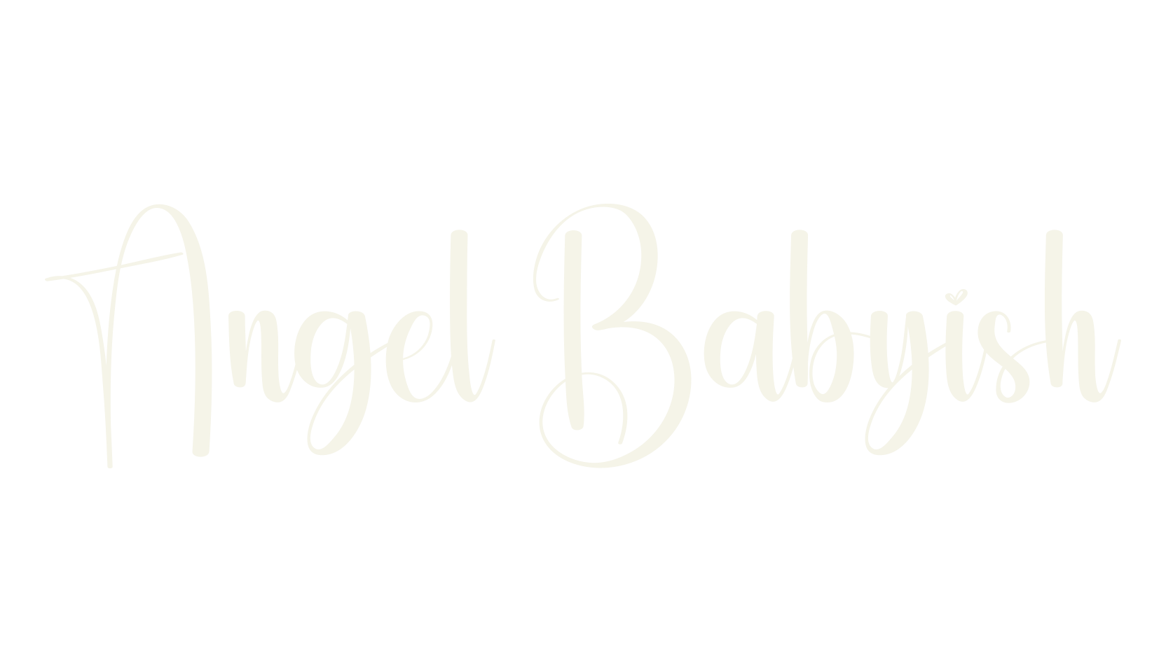 Angel Babyish, fashion script font preview