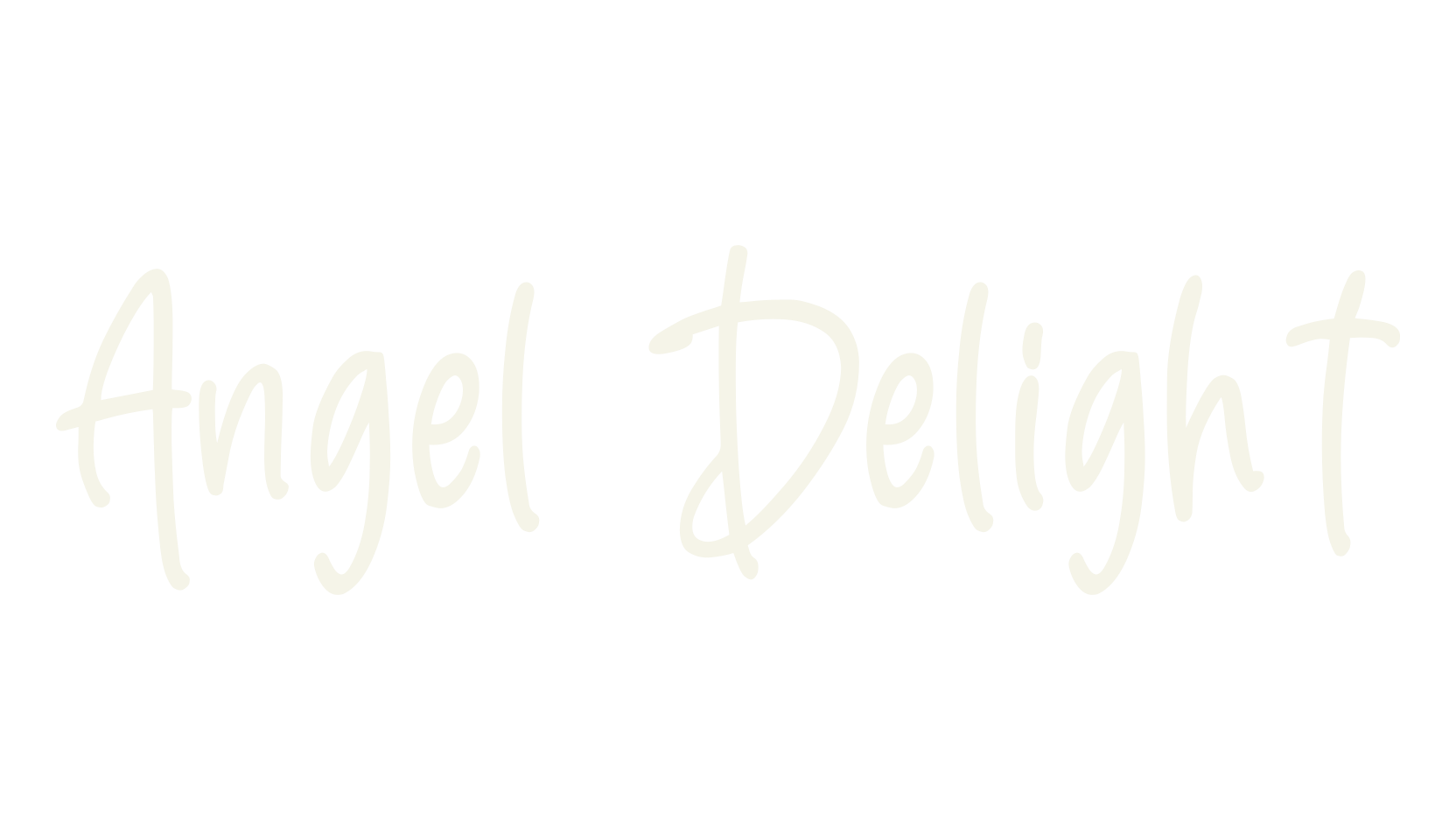 Angel Delight, fashion script font preview