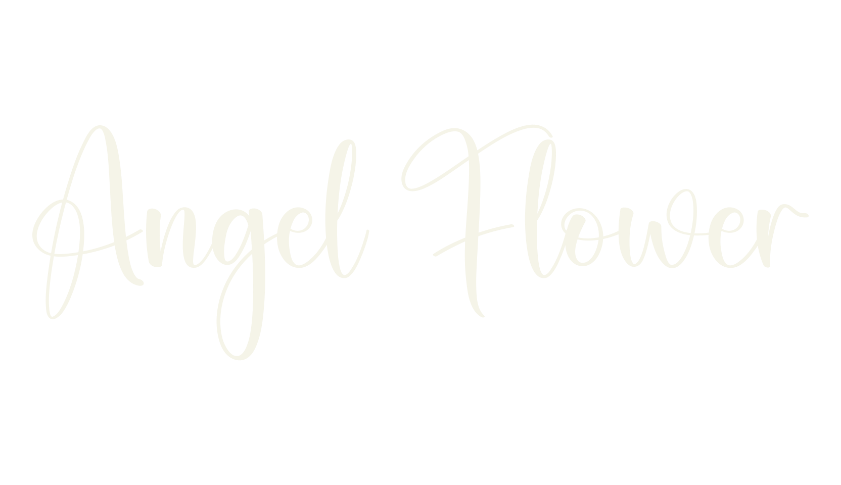 Angel Flower, fashion script font preview
