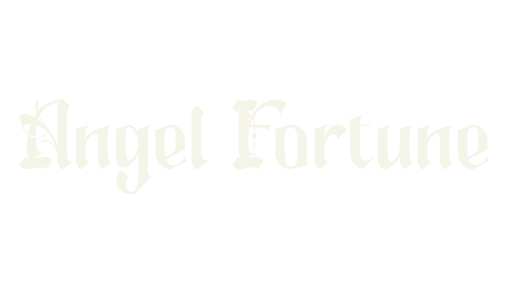 Angel Fortune, death metal font preview