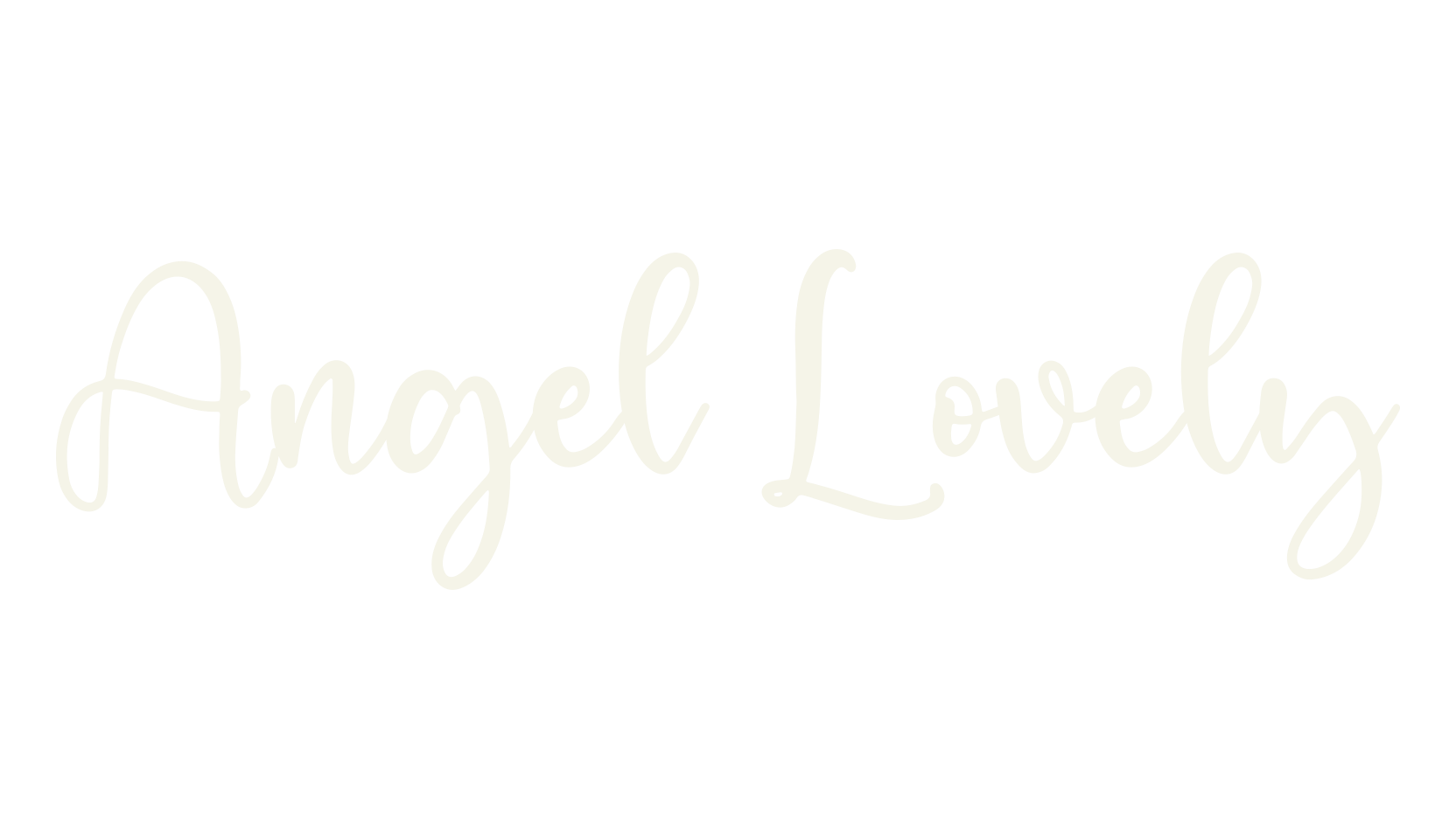 Angel Lovely, calligraphy font preview