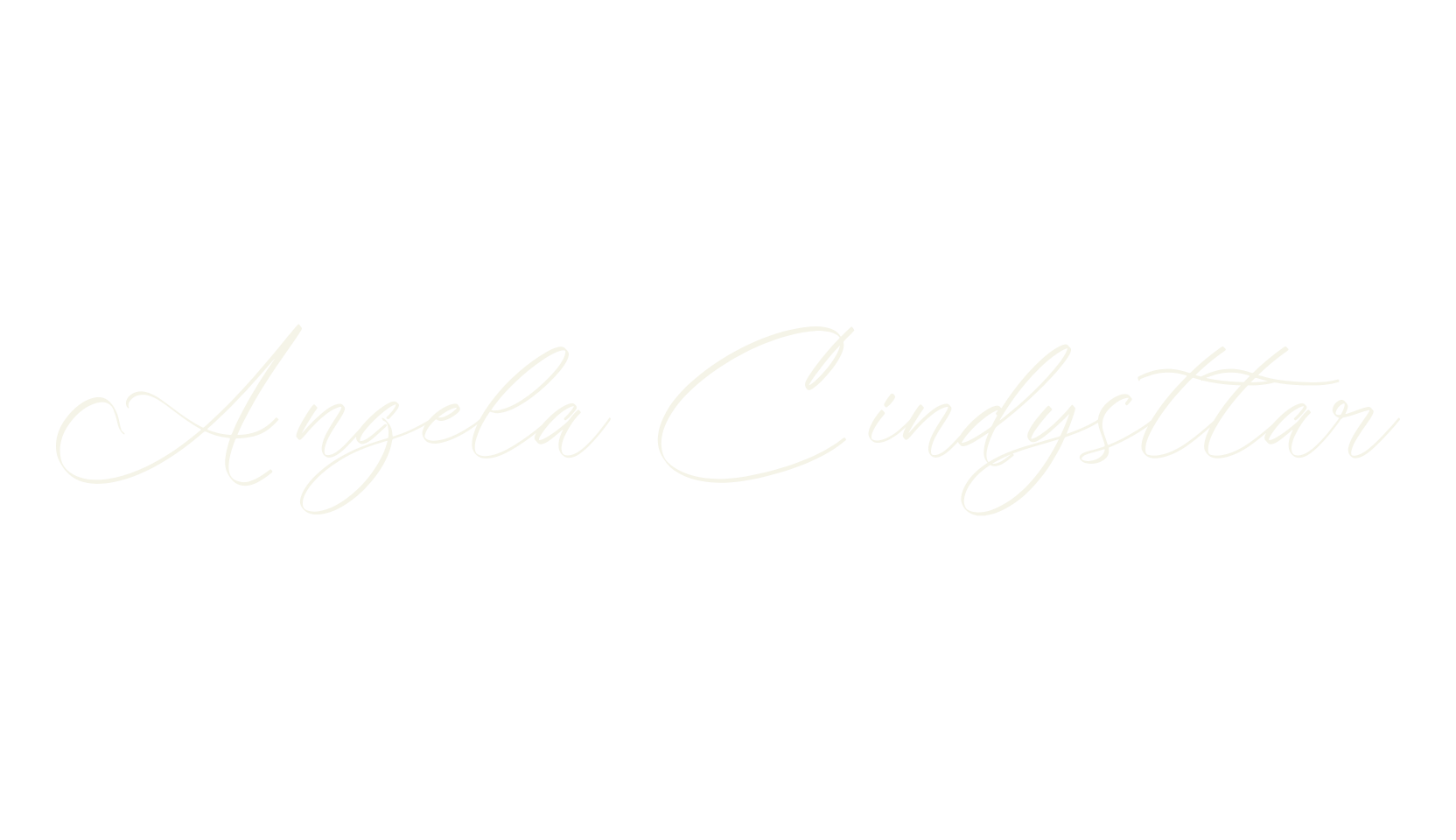 Angela Cindysttar, script font preview