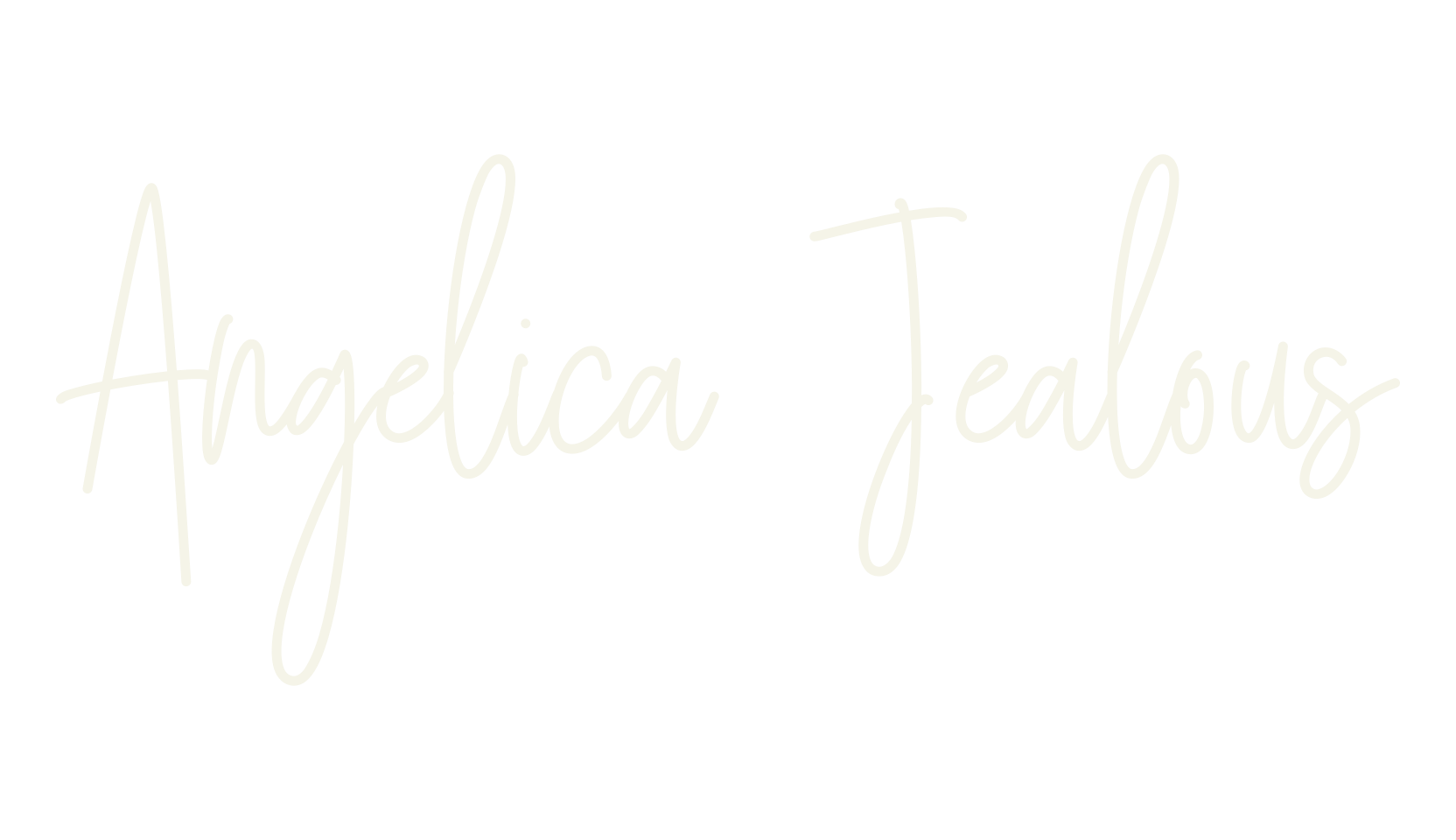 Angelica Jealous, movies font preview