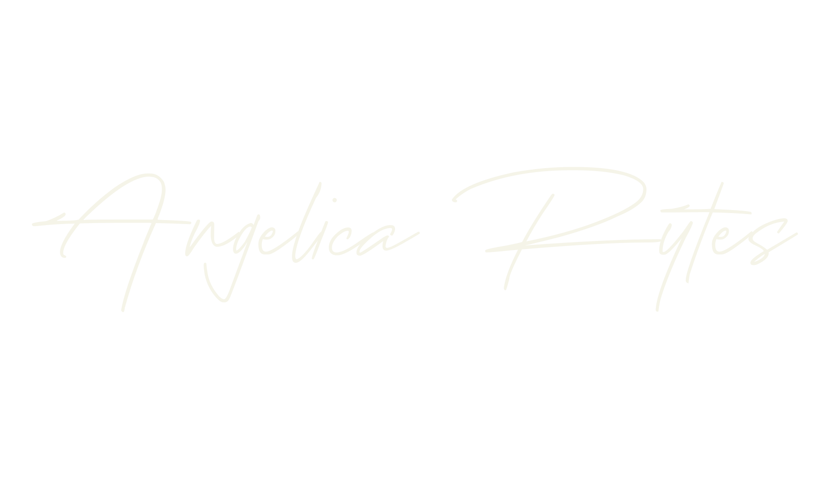 Angelica Rytes, thin font preview