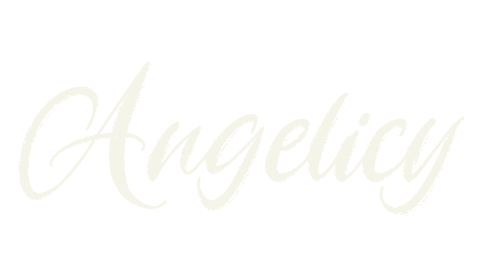 Angelicy, creative font preview