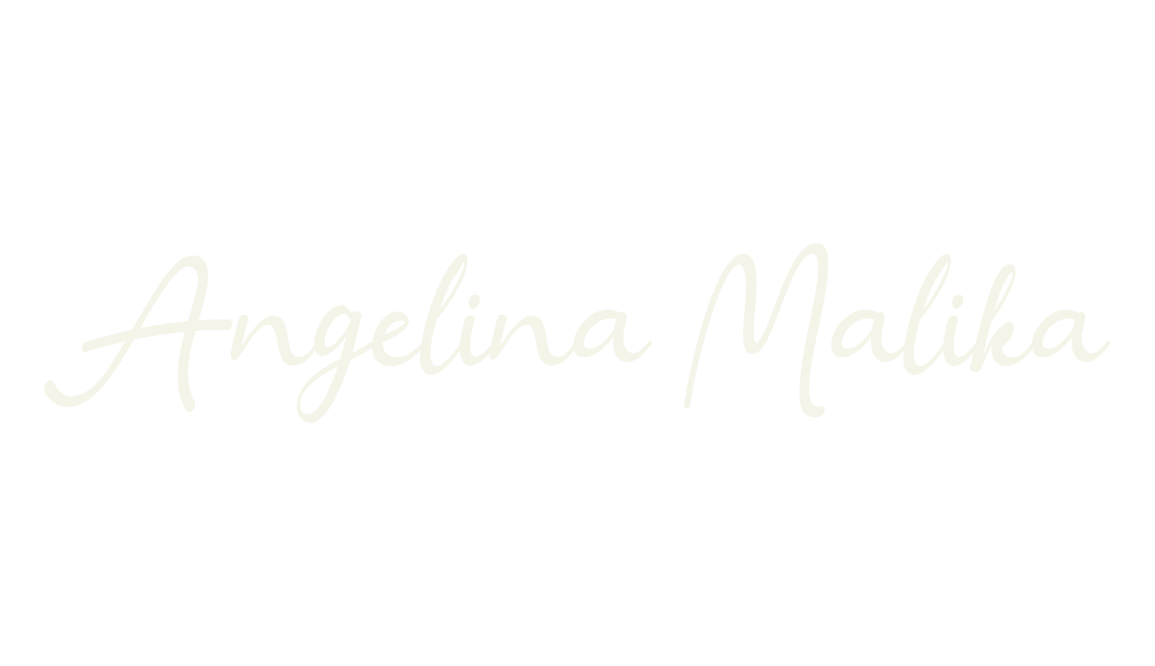 Angelina Malika, cute font preview