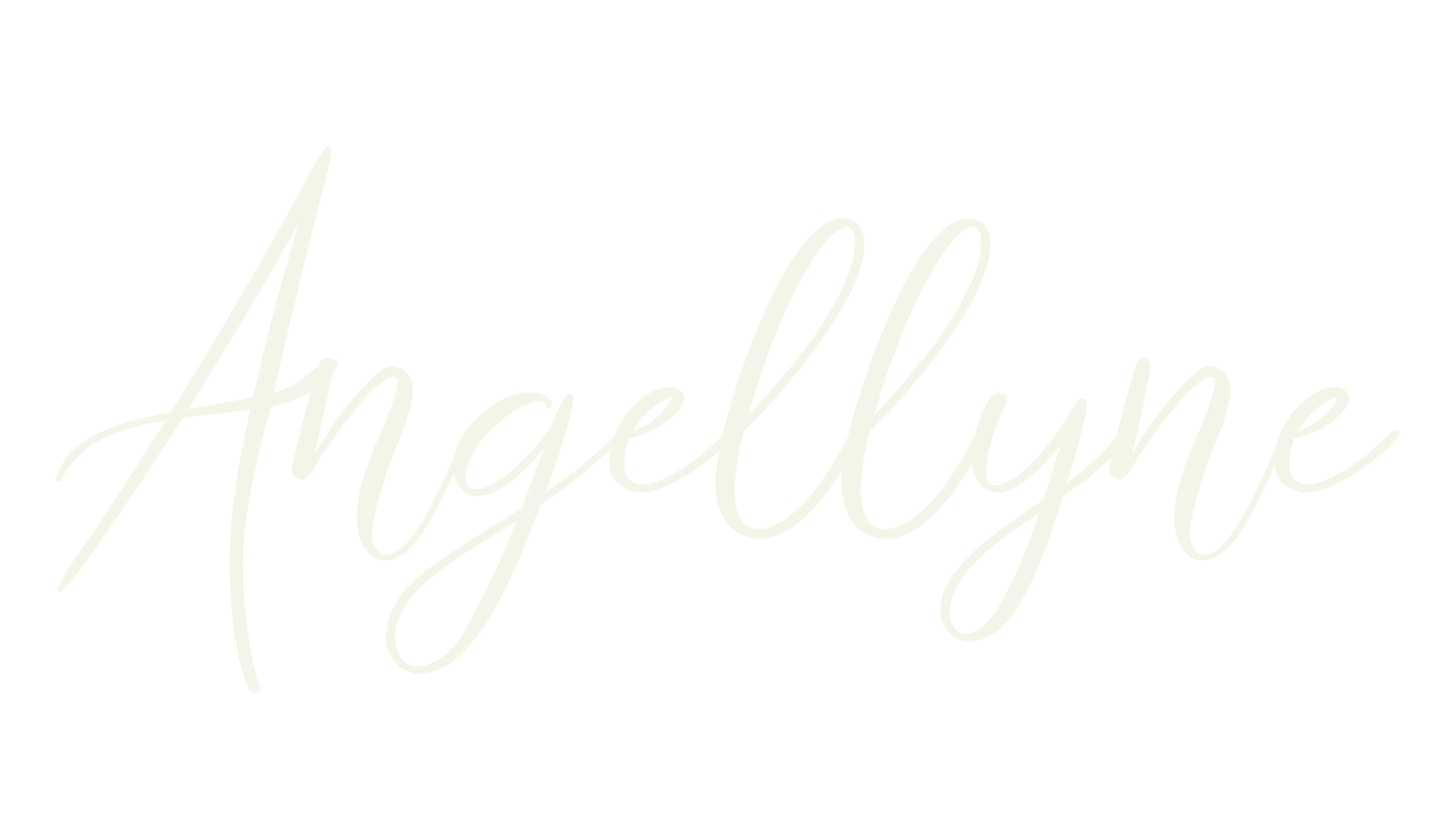 Angellyne, calligraphy font preview