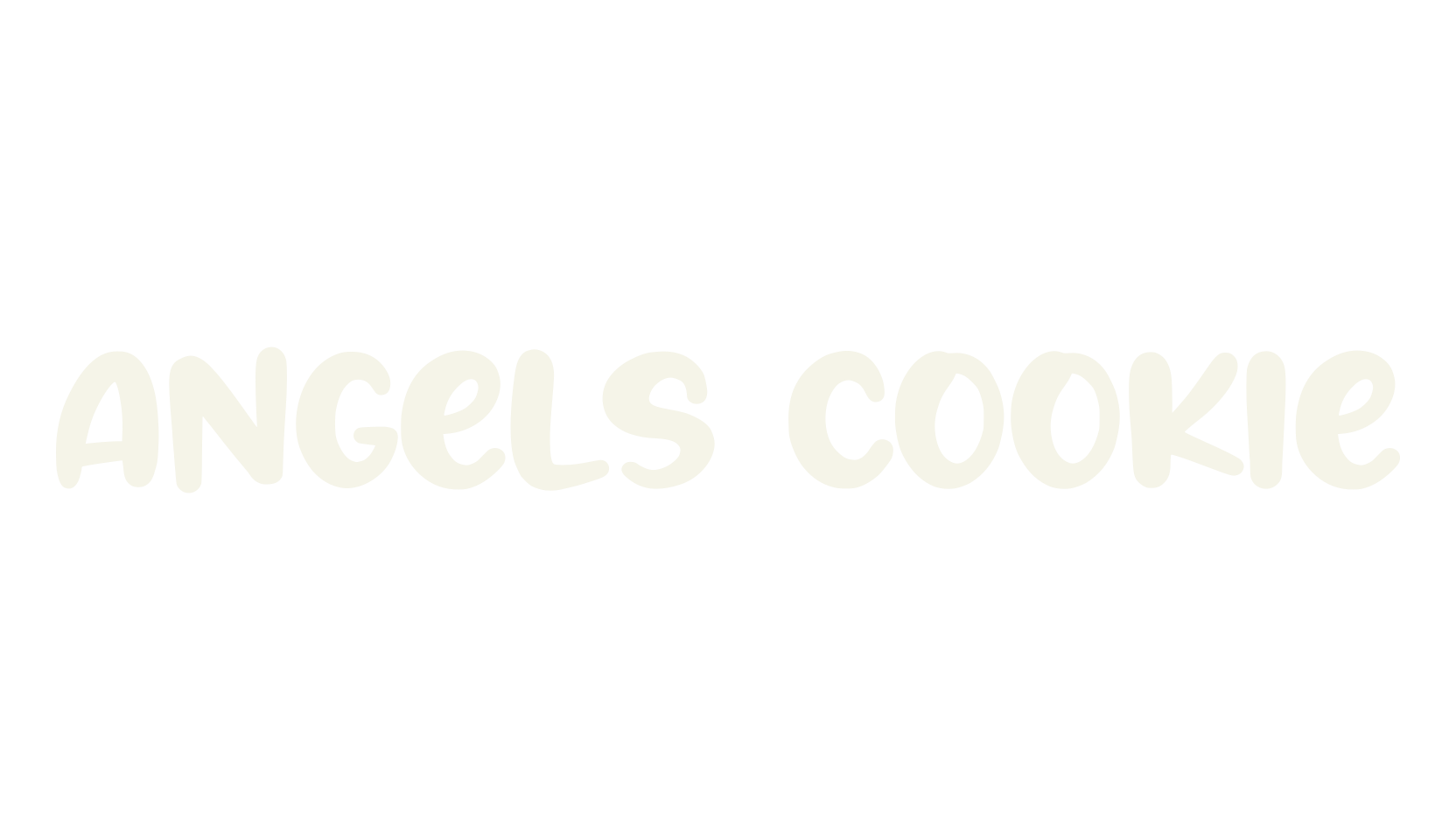 Angels Cookie, fashion sign font preview