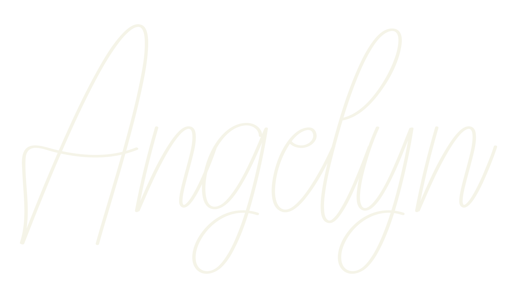 Angelyn, fashion script font preview