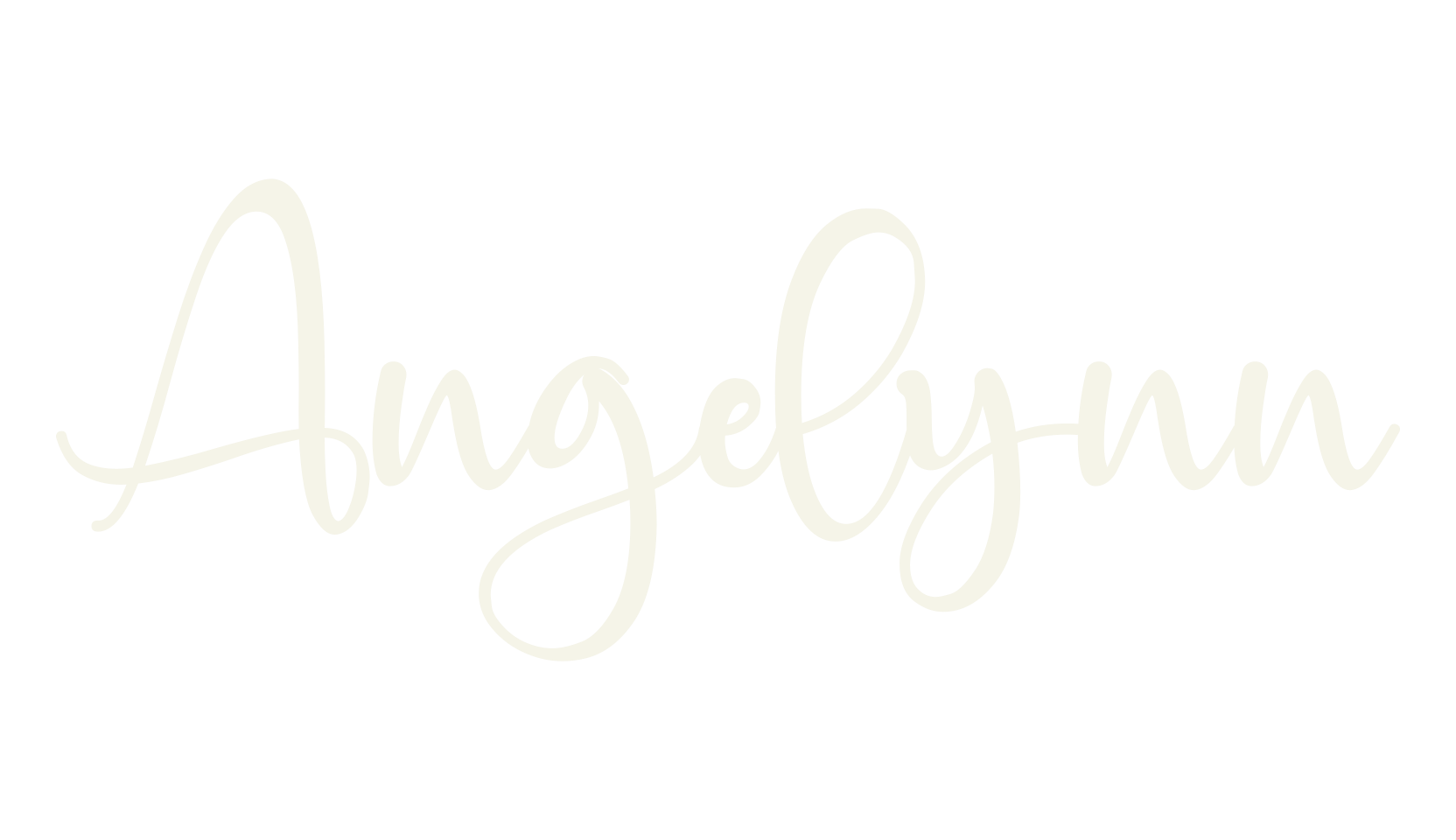 Angelynn, calligraphy font preview