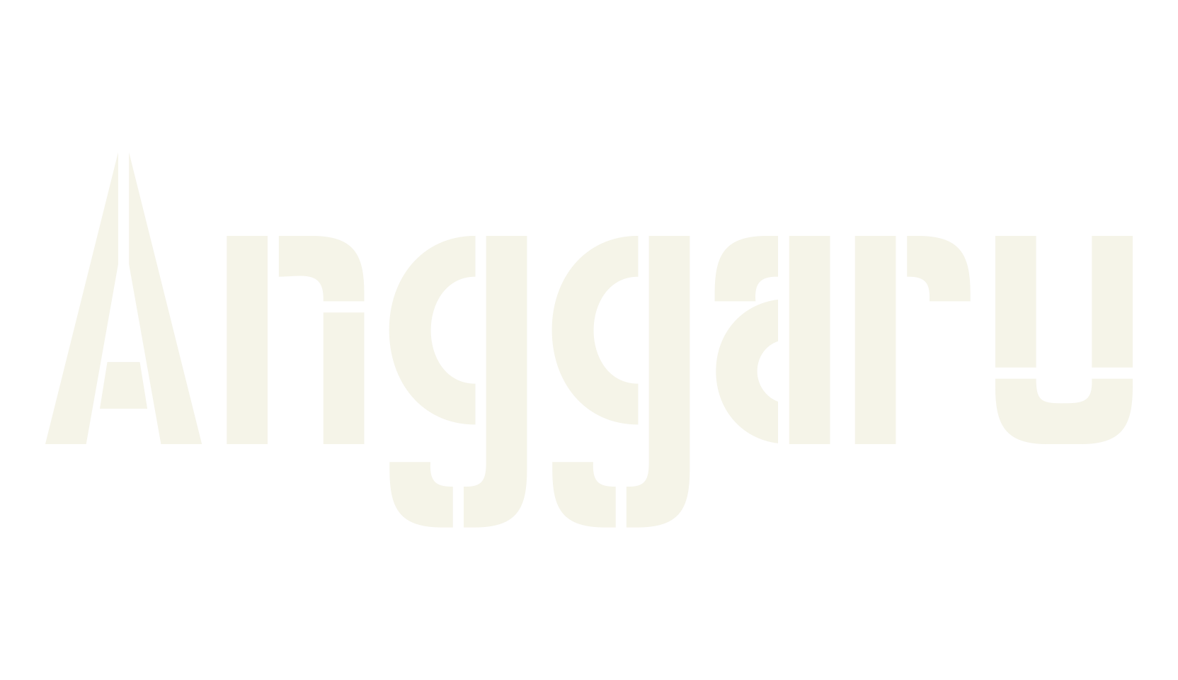 Anggaru, sans serif font preview