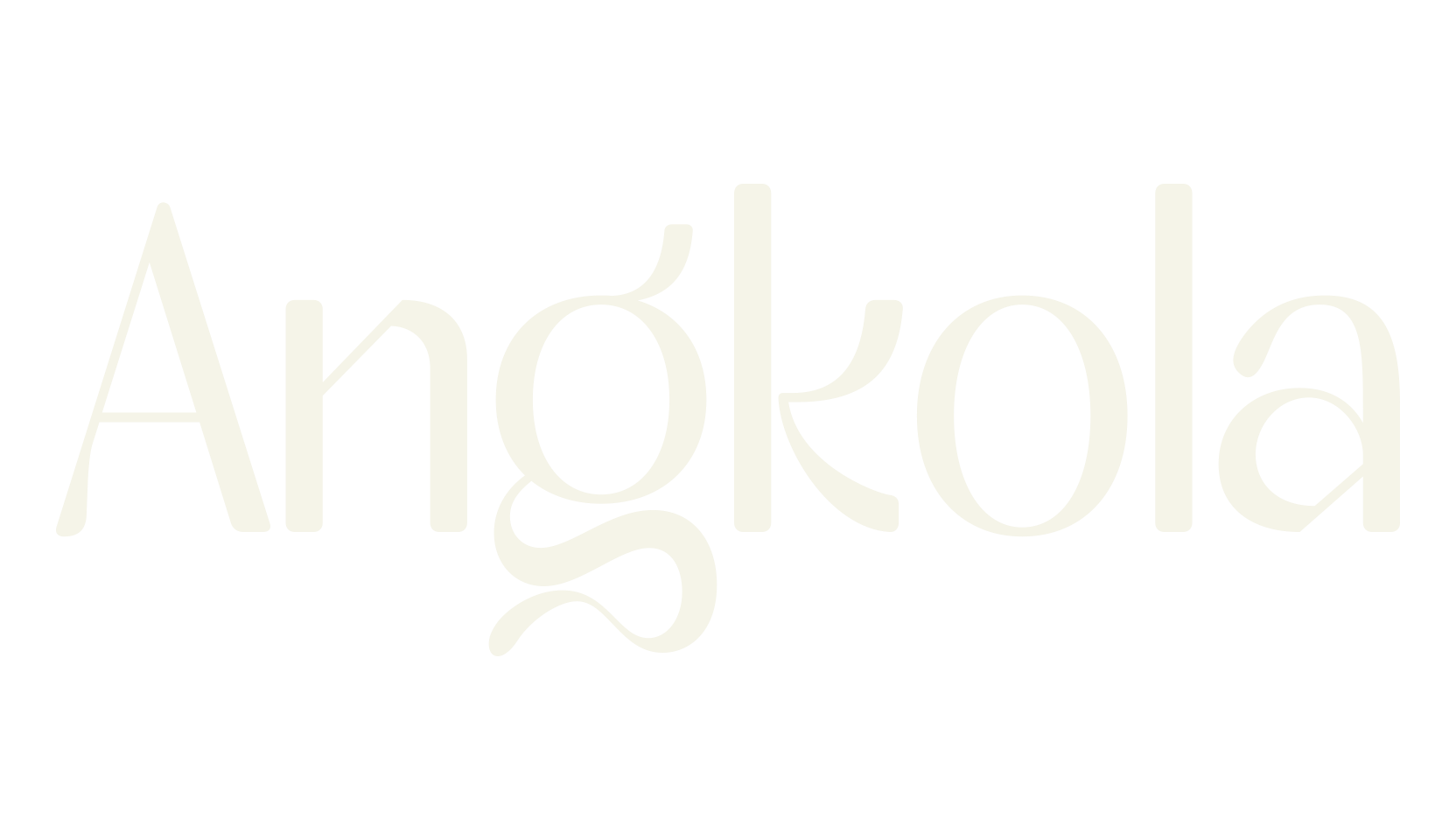 Angkola, serif font preview