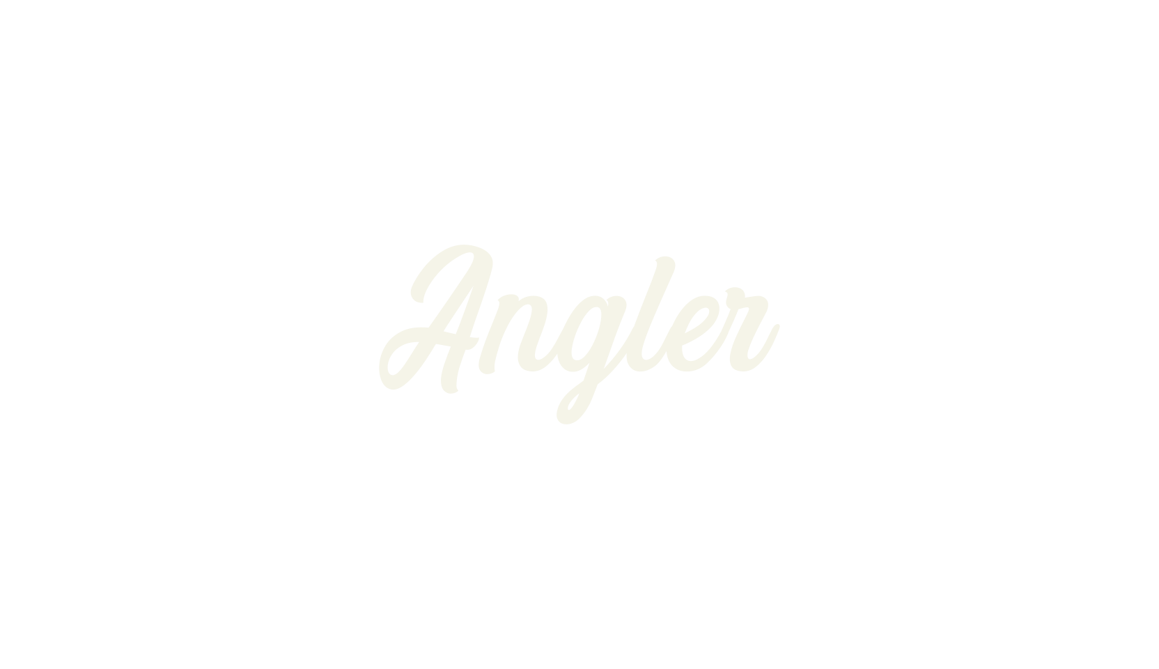 Angler, display font preview
