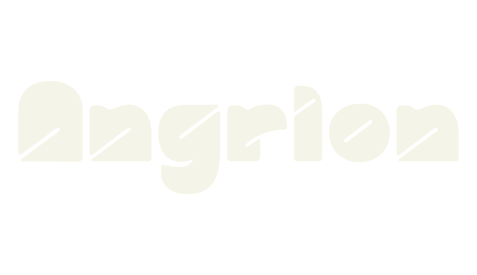 Angrion, cartoon font preview