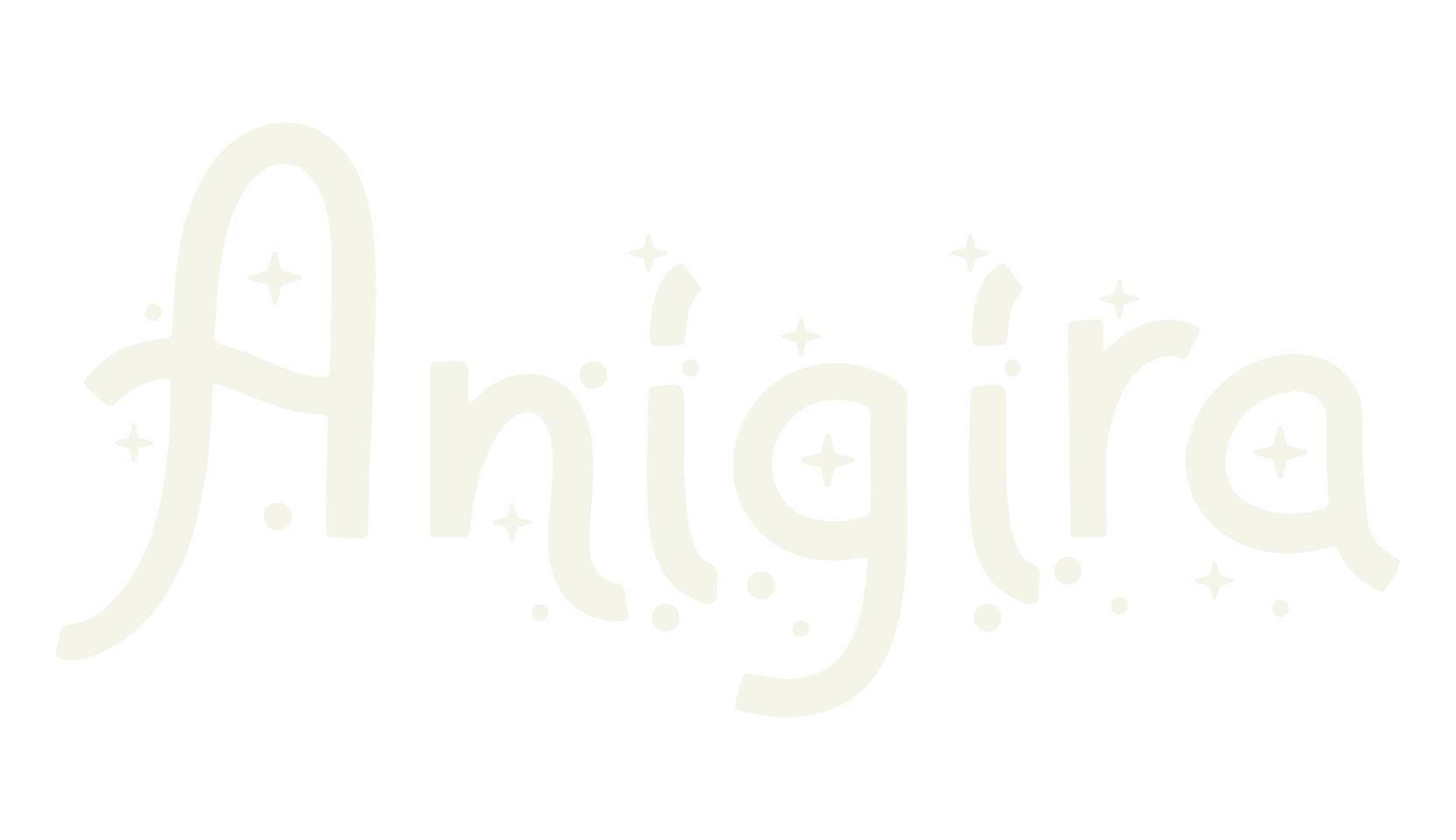 Anigira, children font preview