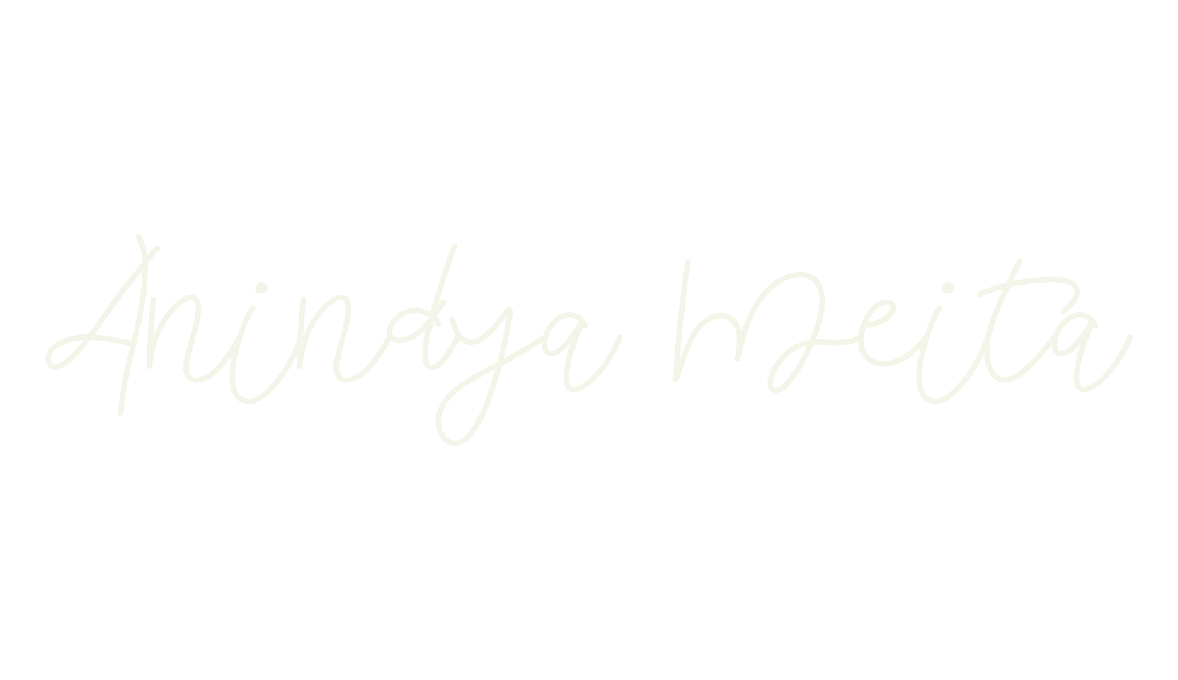 Anindya Meita, calligraphy font preview