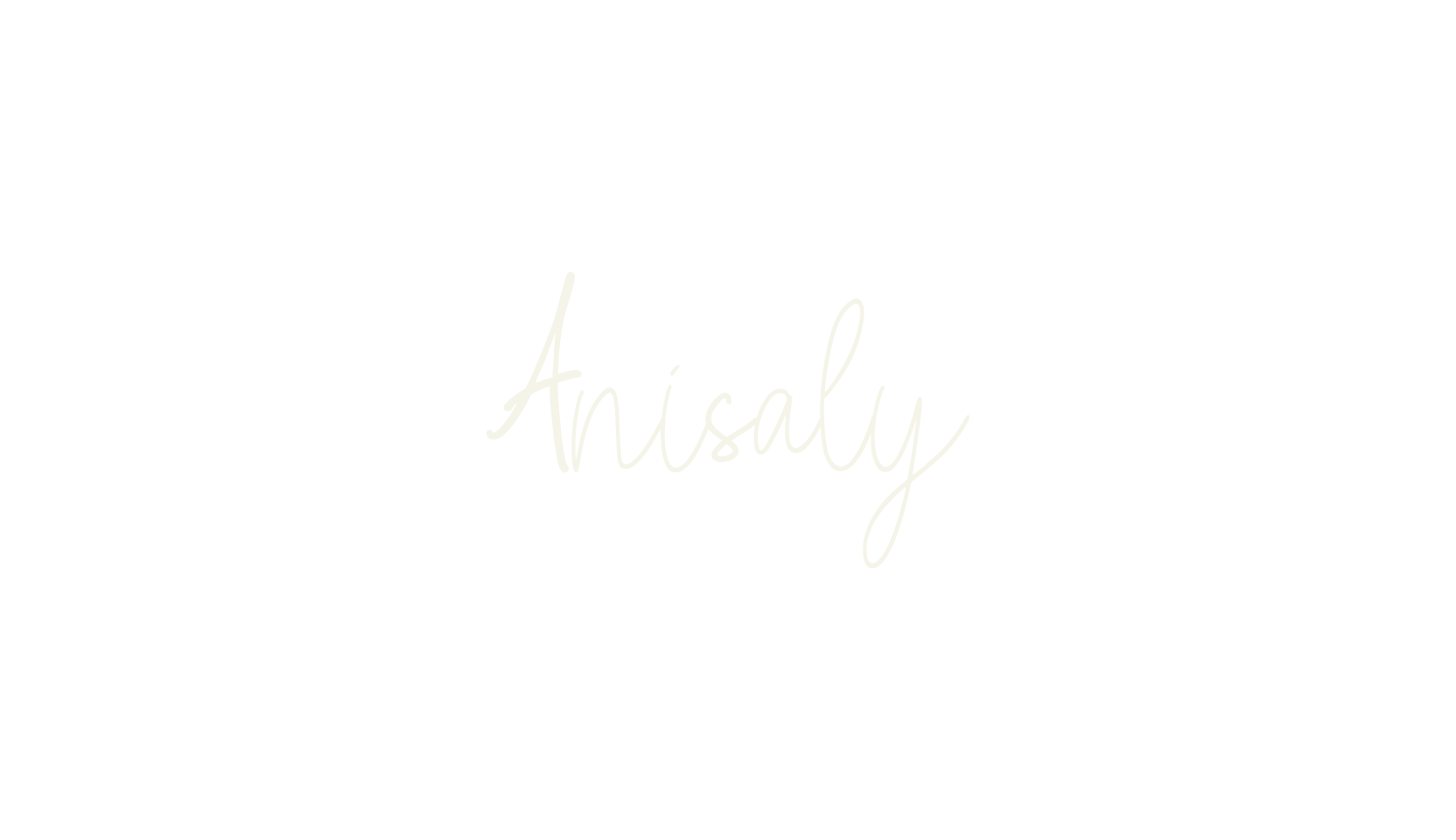 Anisaly, fashion script font preview