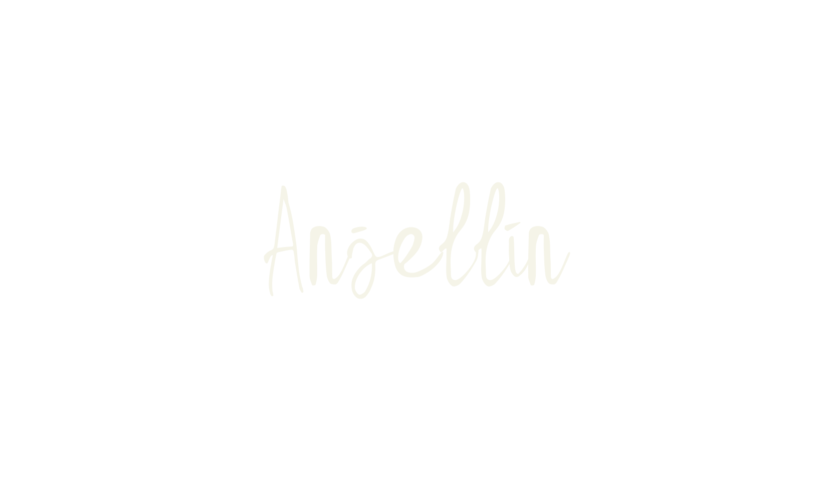 Anjellin, hand drawn font preview