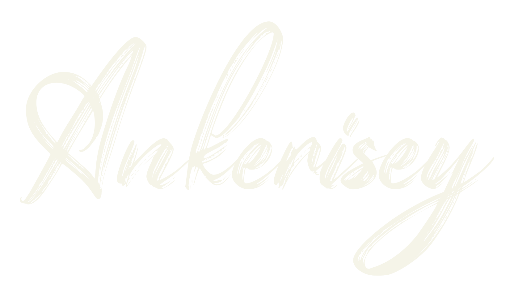 Ankerisey, calligraphy font preview