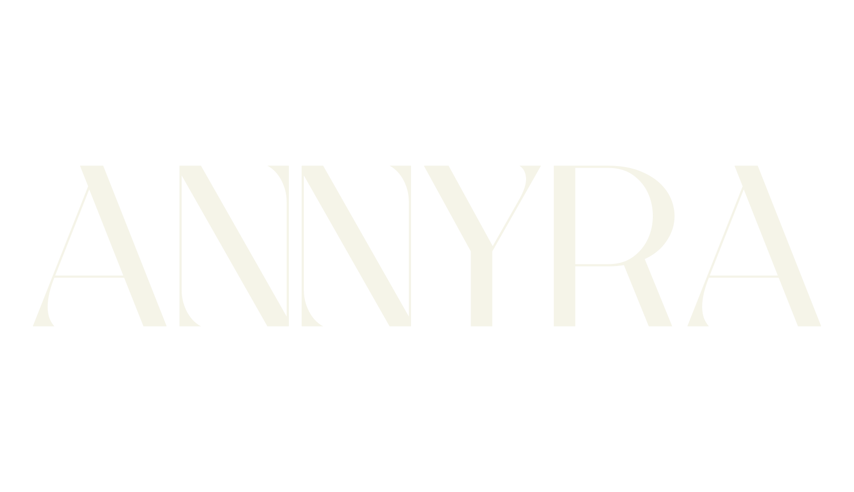 ANNYRA, modern font preview