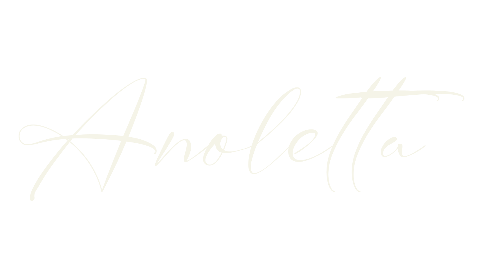 Anoletta, pretty font preview