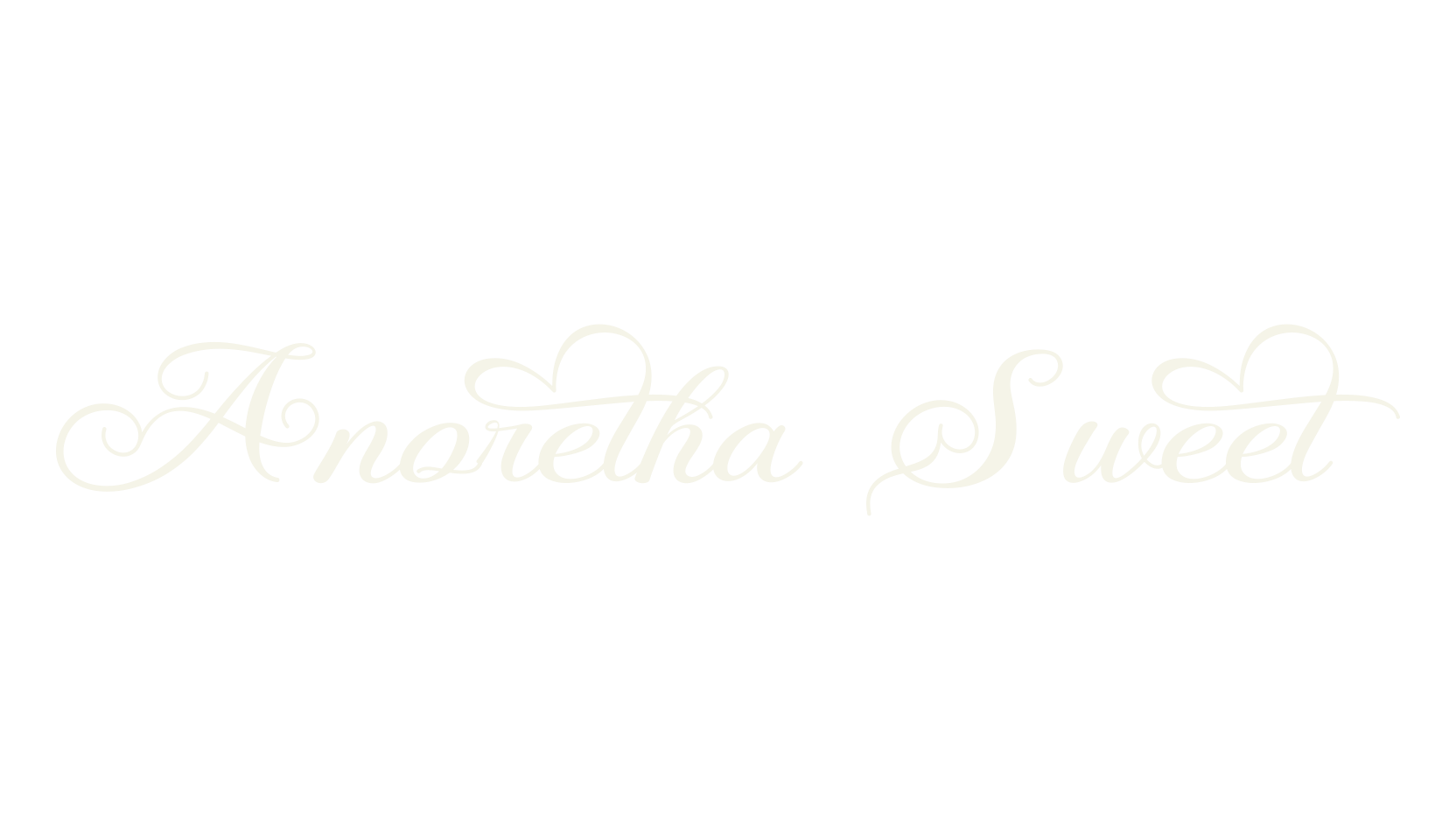 Anoretha Sweet, cool font preview