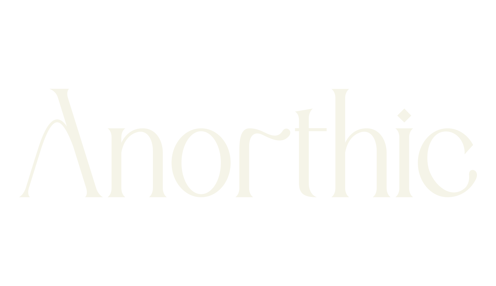 Anorthic, cool font preview