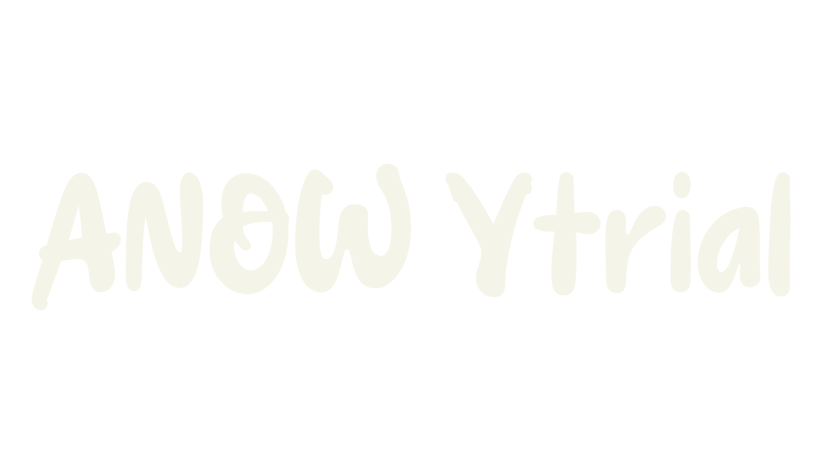 ANOW Ytrial, chalkboard font preview