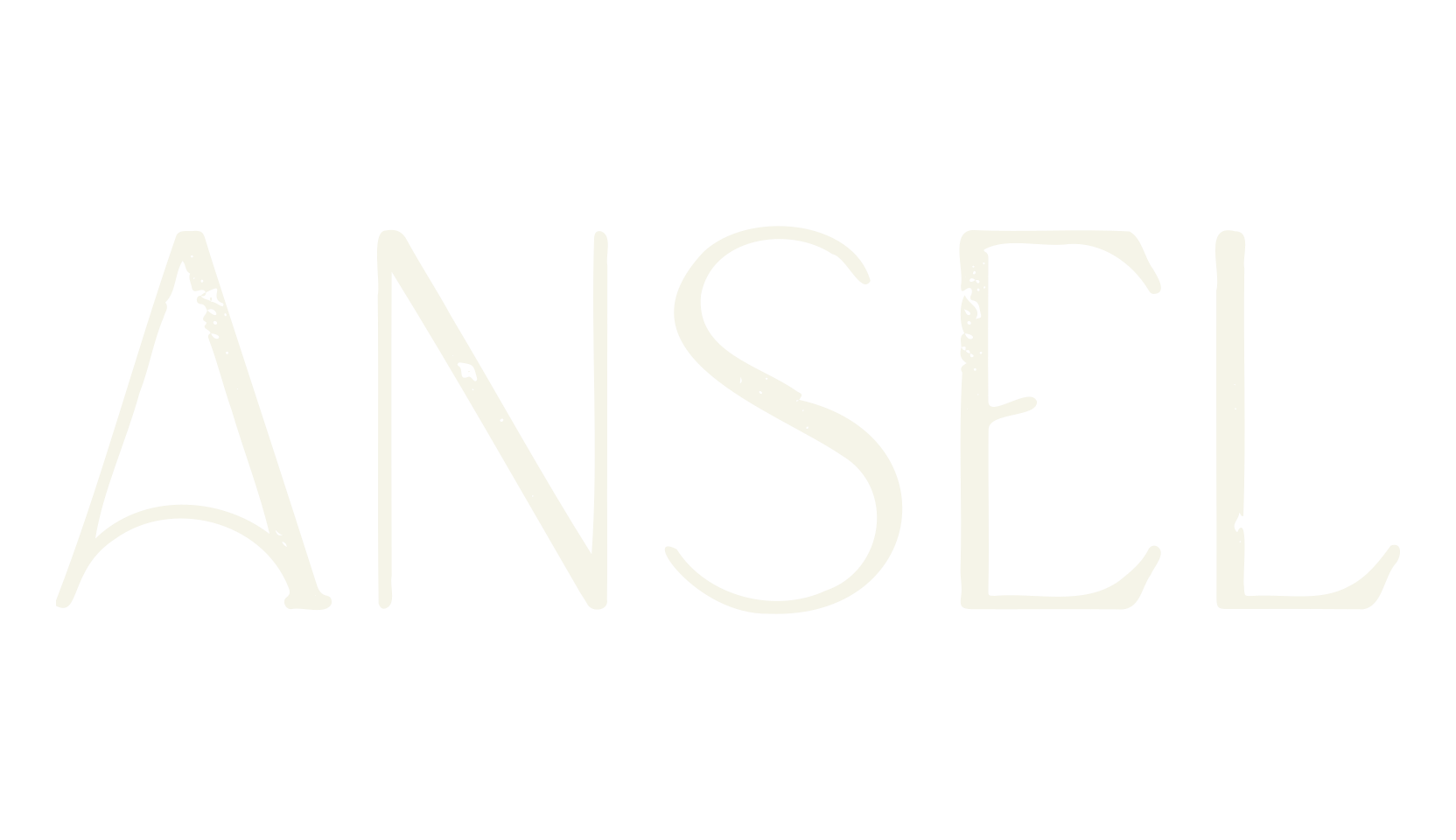 Ansel, lettering font preview