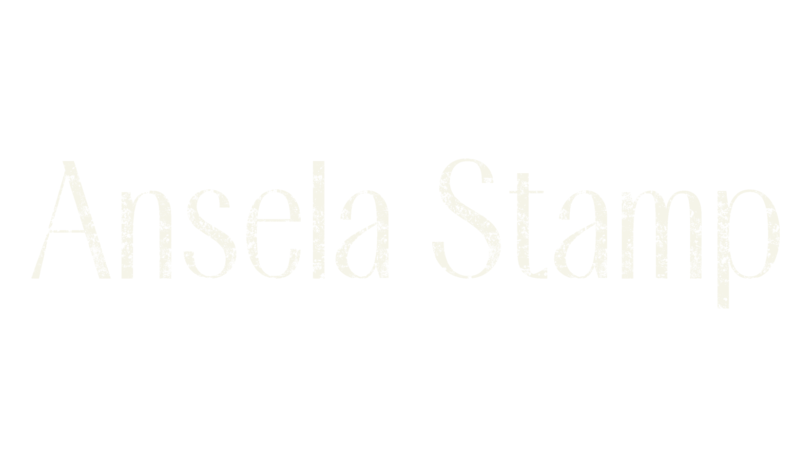 Ansela Stamp, vintage font preview