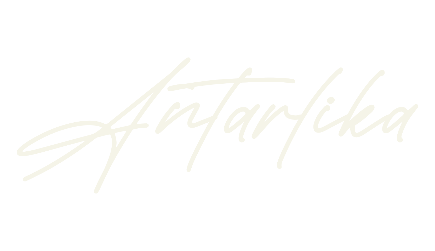 Antarlika, script font preview