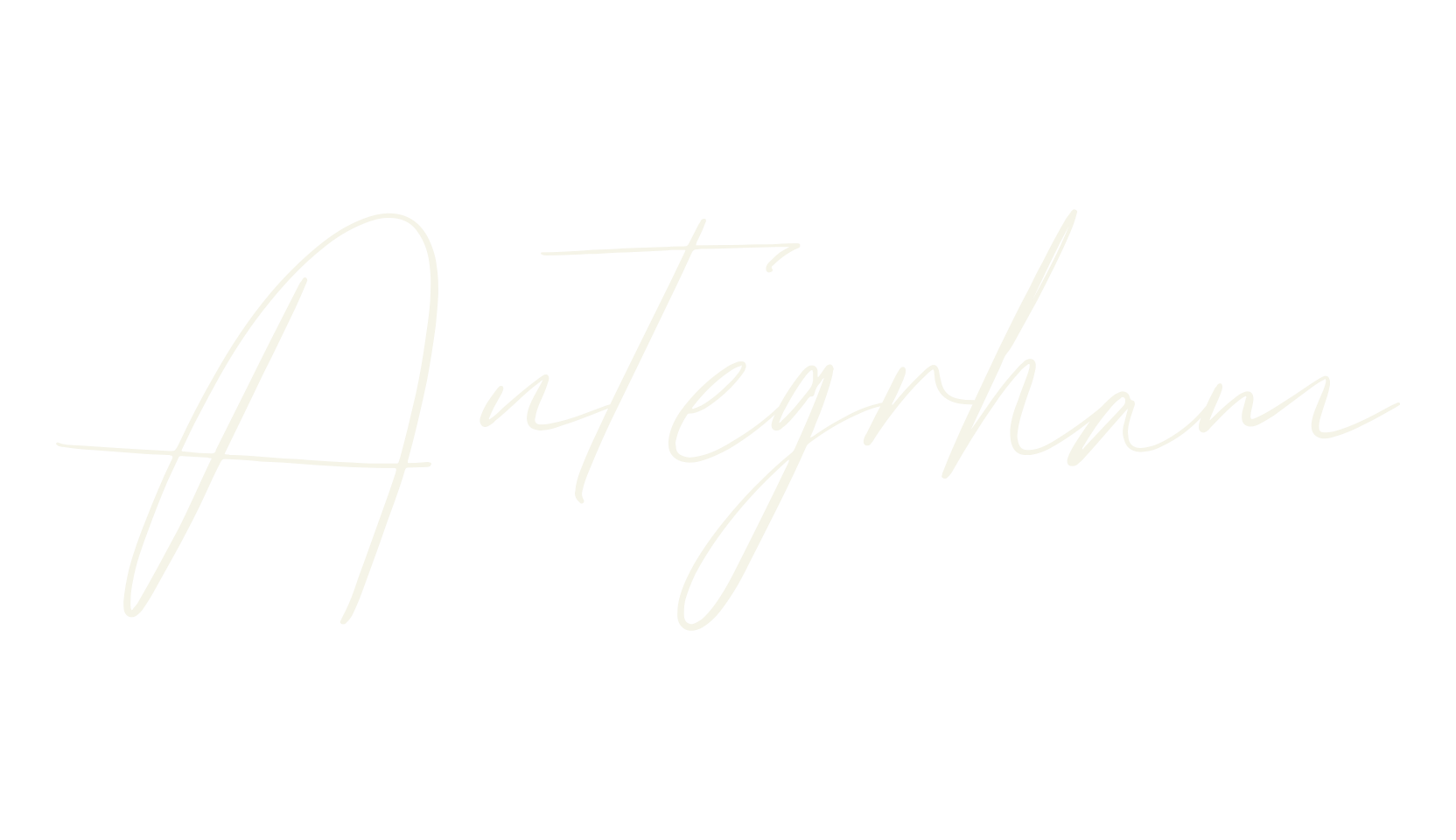 Antegrham, script font preview