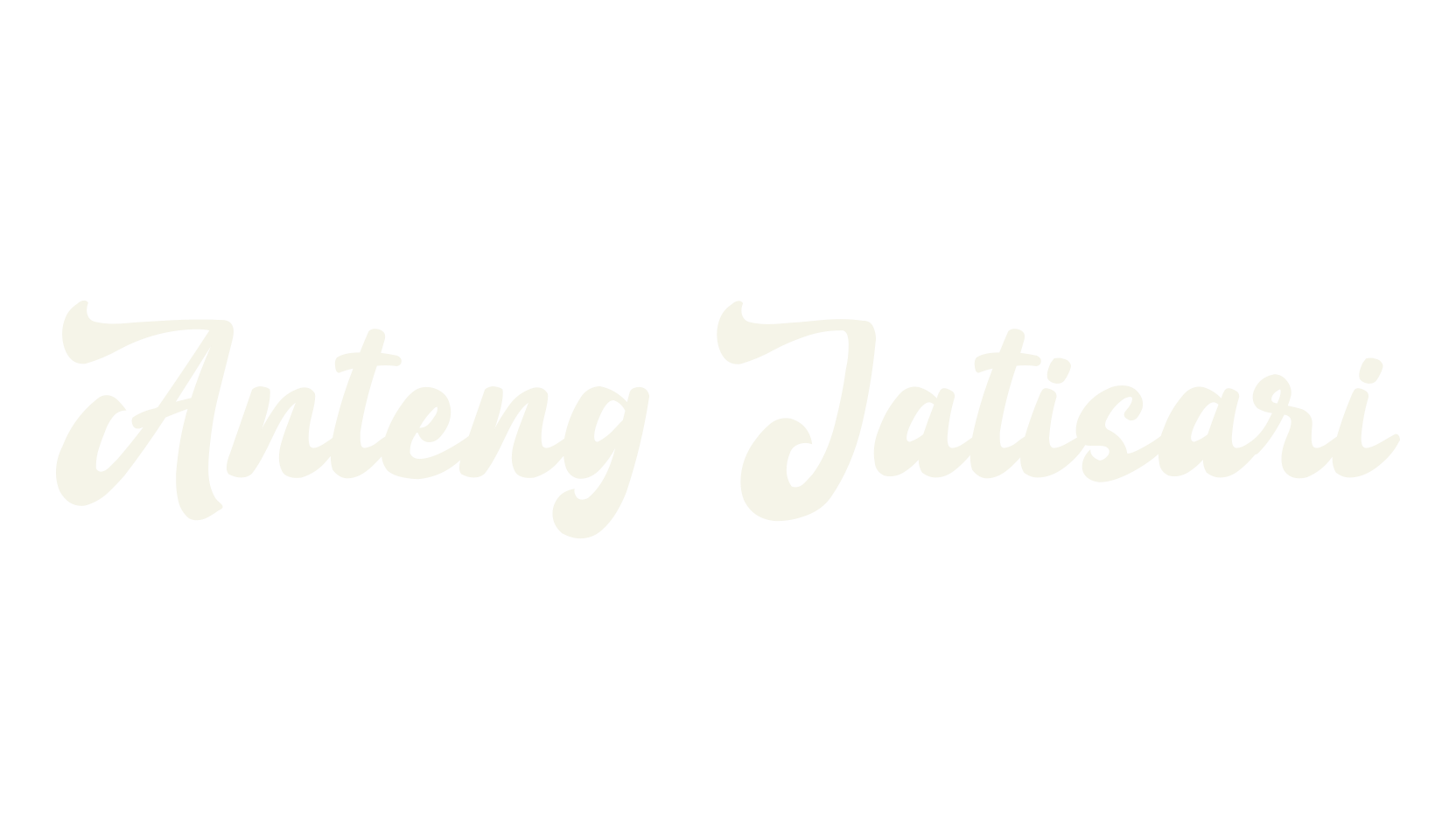 Anteng Jatisari, retro font preview