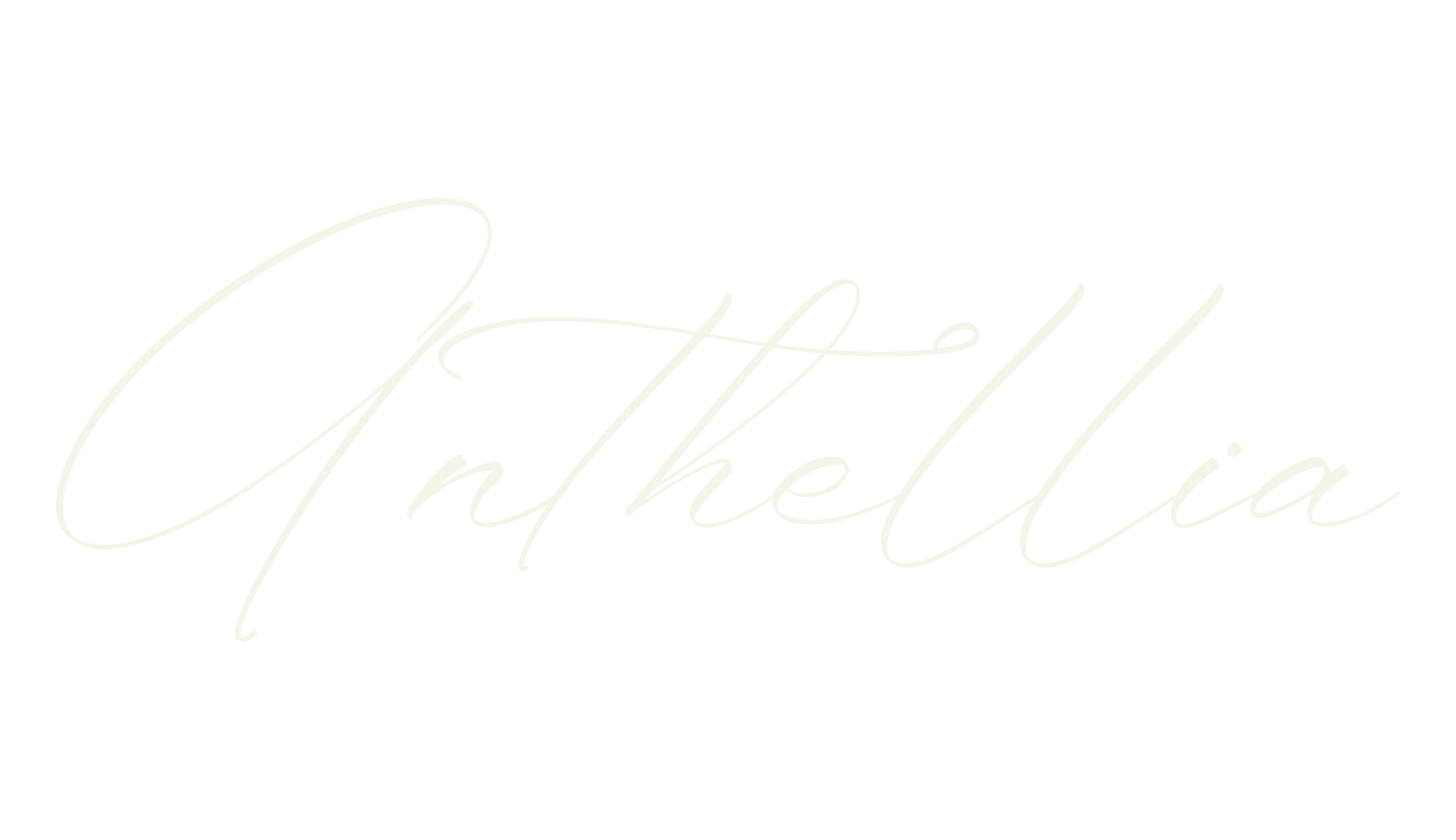 Anthellia, script font preview