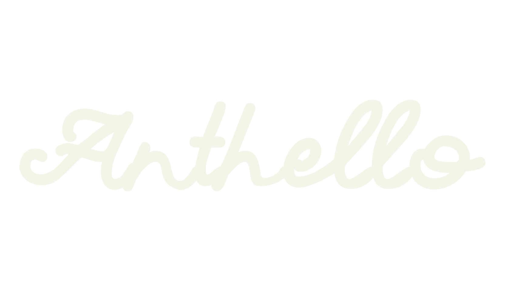 Anthello, futuristic font preview