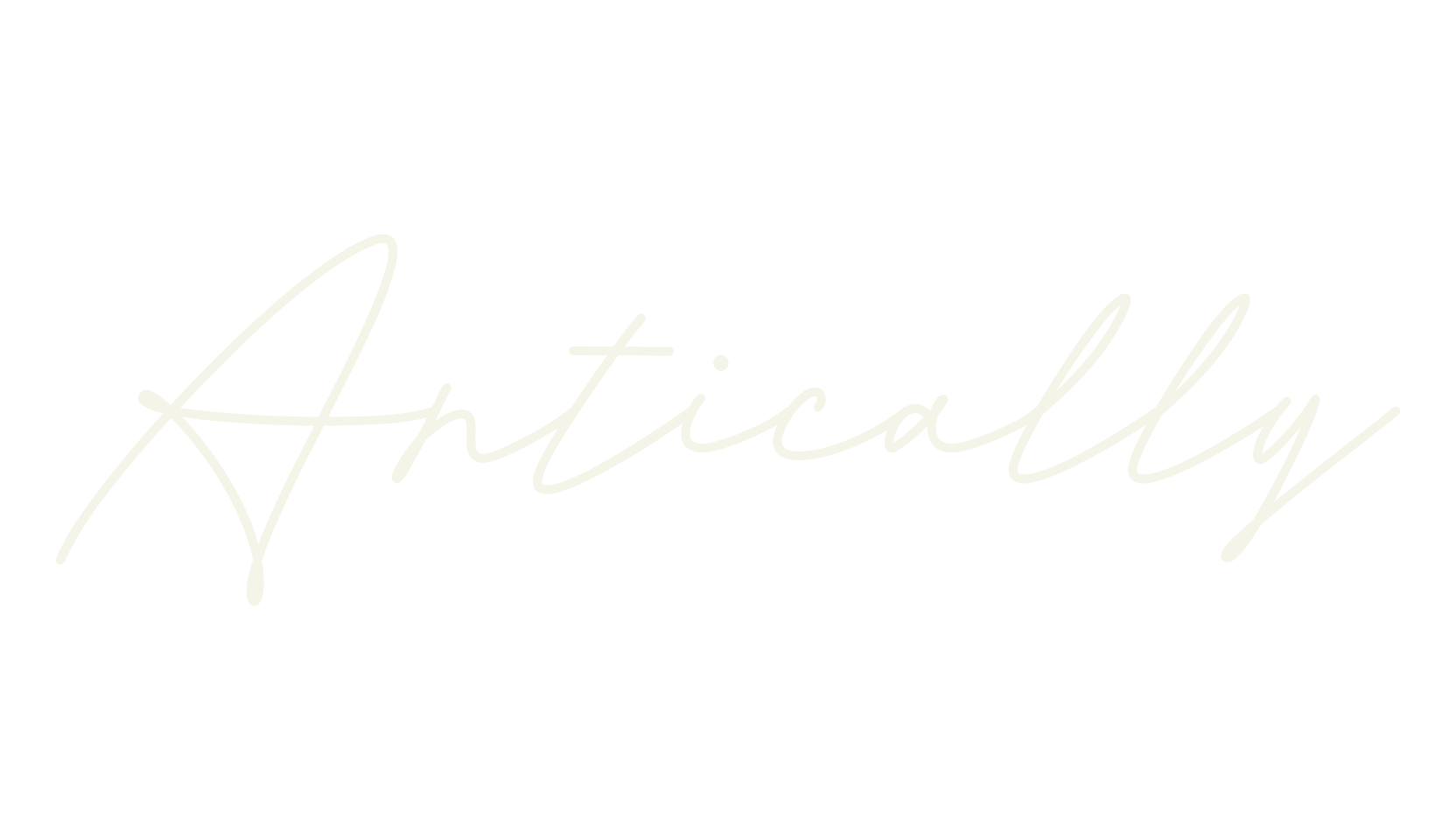 Antically, handwritten font preview