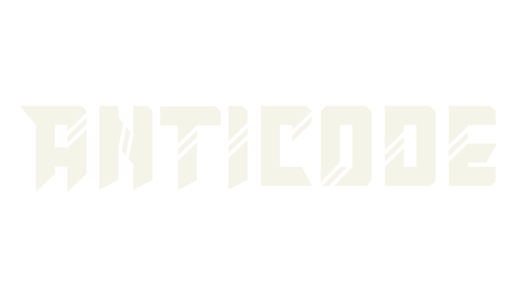 Anticode, cyber font preview