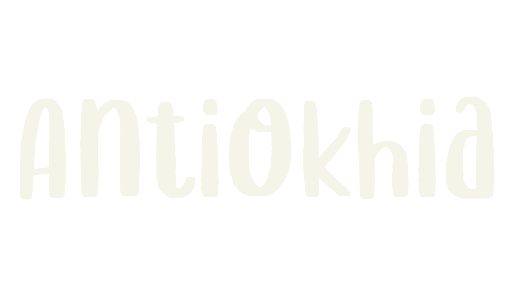 Antiokhia, children font preview