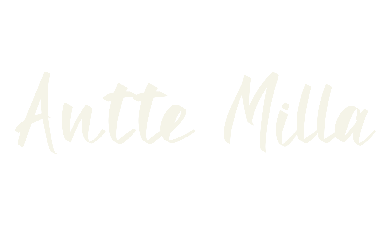 Antte Milla, wedding font preview