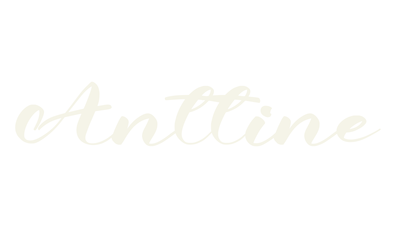 Anttine, script font preview