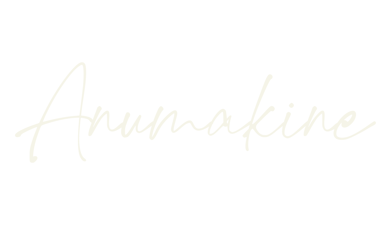 Anumakine, lettering font preview