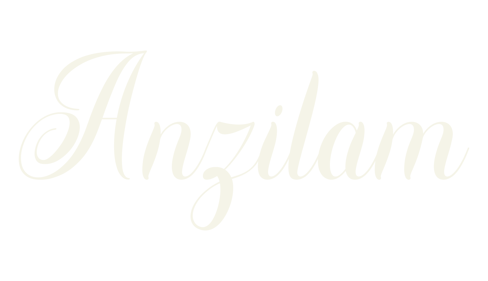 Anzilam, fashion script font preview