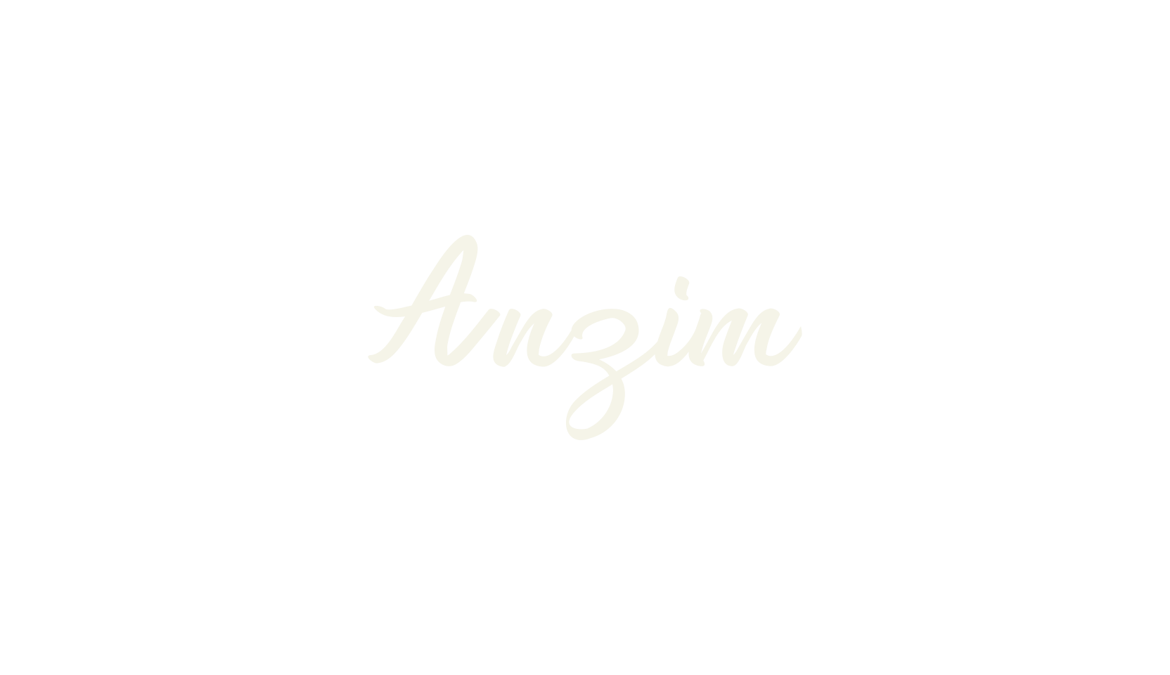 Anzim, hand drawn font preview