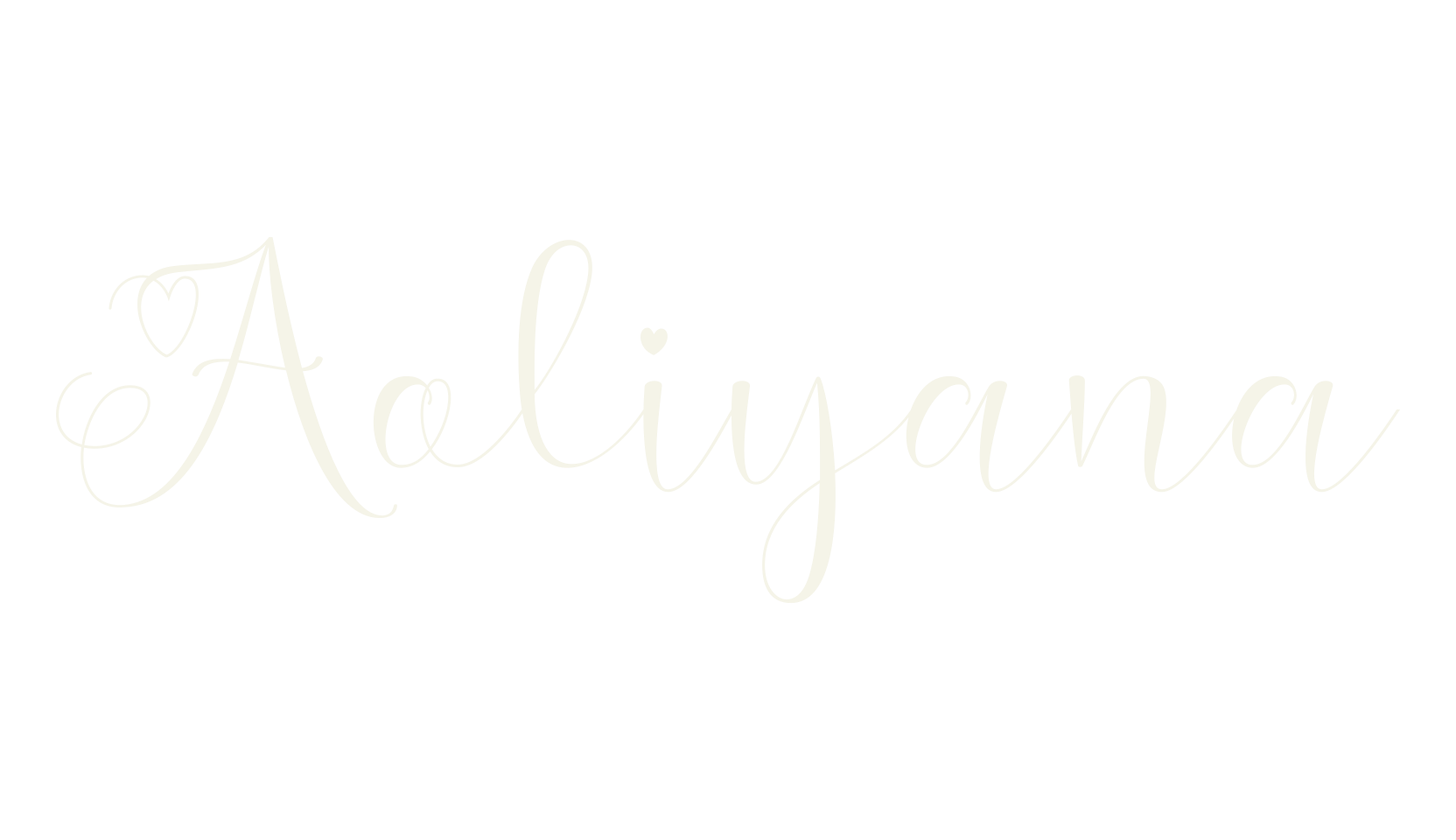 Aoliyana, calligraphy font preview