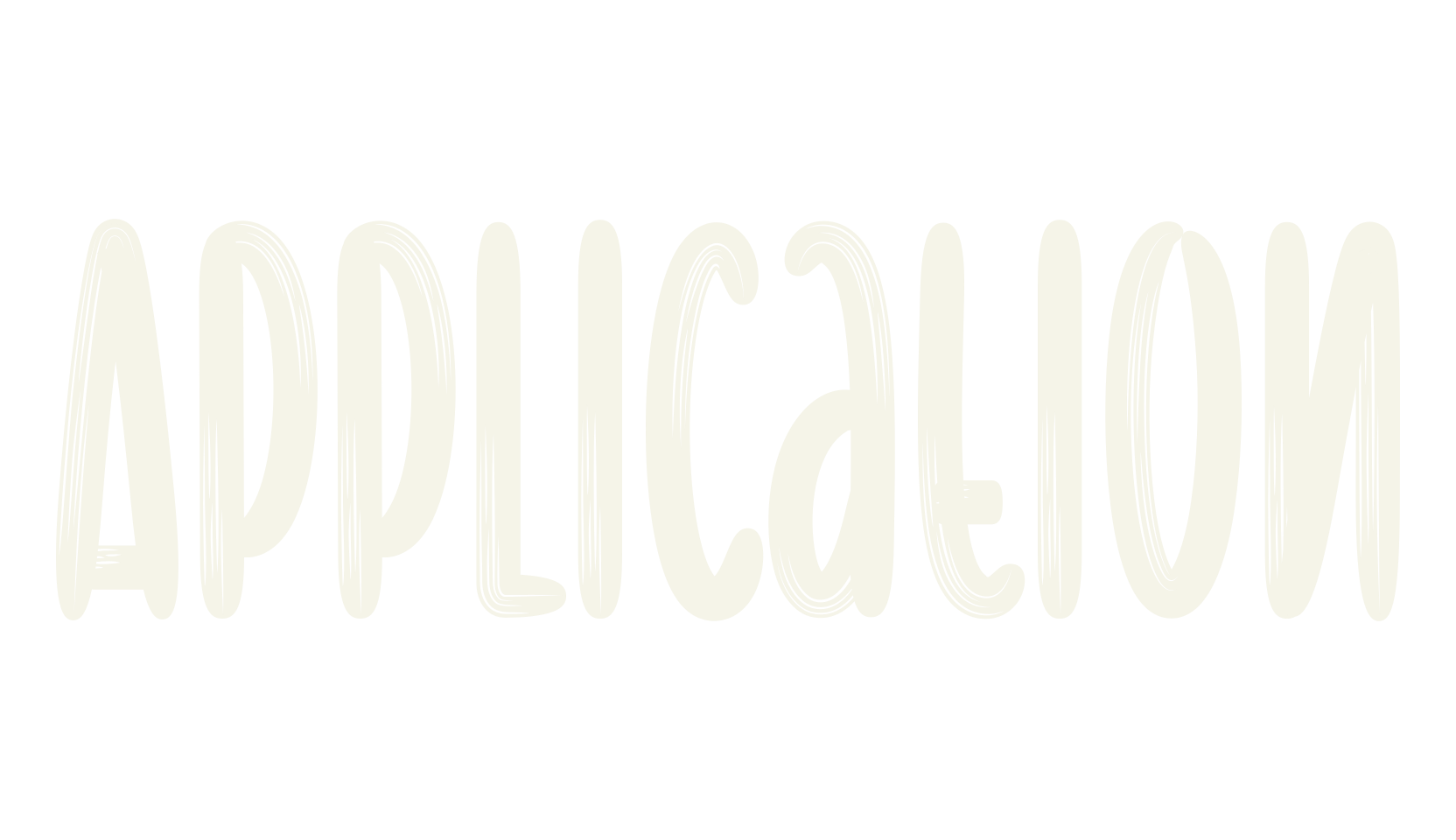 Application, handwritten font preview