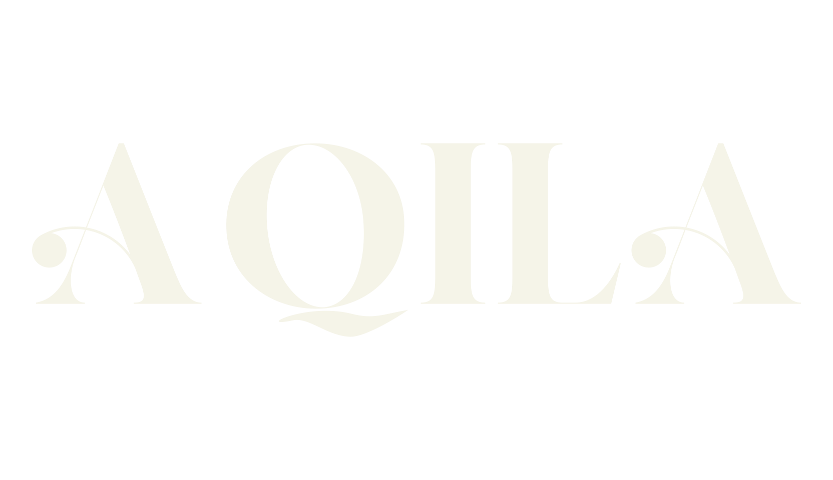 AQILA, art deco font preview